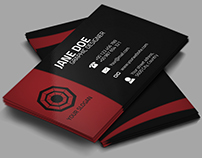 Red love Black - Creative Business Card