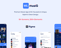 Musig - Music App UI Kit