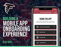 Atlanta Falcons Mobile App Onboarding Experience