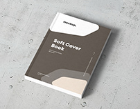Soft Cover Book Mock-up