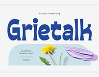 Grietalk Display Font