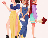 Modern Disney Princesses