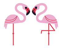 Love You Flamingo