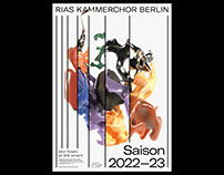 RIAS Kammerchor 2022—2023, Poster Series