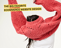 The Big Favorite ecommerce website design