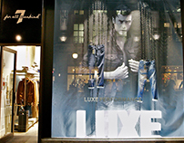 7 for all mankind | Luxe Performance Window Display