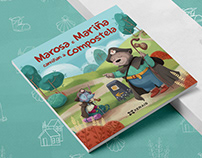 Marosa e Marina caminan a Compostela. Children's book.