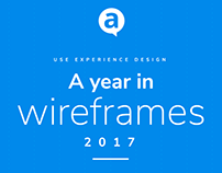 2017 - A year in wireframes