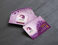 Business Card, Logo,Facebook cover Al7our Al3ain Center