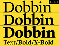 DOBBIN | Modern Classical Text Typeface