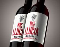Más Llucia / Identity + label design
