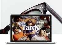 Webdesign & integration for Tardy Eyewear