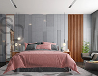 Delightful modern bedroom