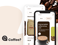 Coffee? - UI/UX Design for Mobile App