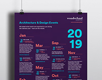 Design events calendar