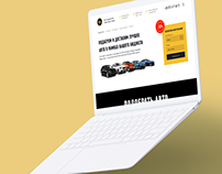 Сайт компании по пригону авто Unity Auto
