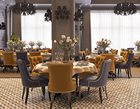 Restaurant Interior Design ''MEAT GARDEN''