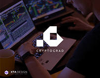 Cryptograd : Branding Design for blockchain company