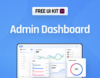 Miro - FREE Dashboard UI Kit for XD