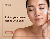 Refine Cream – Website Design & Development