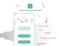 Clinique "How well do you know your skin?" Application