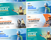 Solar Energy Web Banner Design