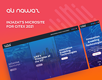 Microsite for GITEX 2021 by Ali Nawaz