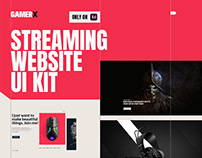 GamerX Website UI Kit