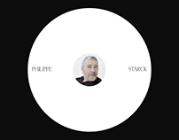 Philippe Starck — Website Redesign