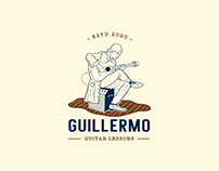 Logo Design for Guillermo Guitar Lessons