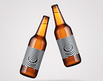 Hypnotic IPA Beer Label and Package Design