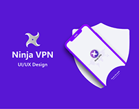 NINJA VPN UI-UX Design
