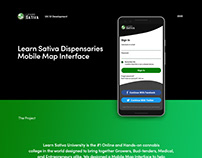 Learn Sativa University Mobile UI/UX Design