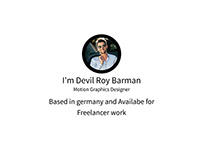 Minimal CV/Resume Devil Roy Barman