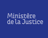French Ministry of Justice - Visual identity