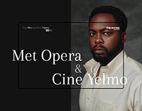 Metropolitan Opera & Cine Yelmo - Microsite