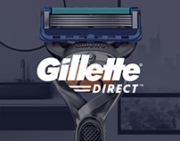 Gillette Direct Website