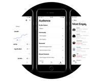 IGTracker - Instagram Tracking Application UI Design
