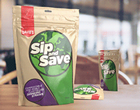 Packaging Design | Sip and Save