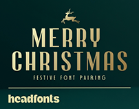 Festive Font Pairing / Christmas Fonts