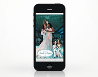 Amada/Regina Wedding – Snapchat Geofilter Illustration