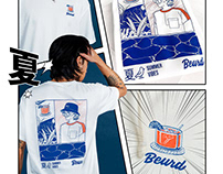 Bandit Bandit x Beurd - Summer Vibes t-shirt