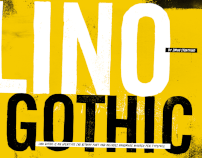 Lino Gothic SVG font