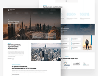 Holding Company - Corporate Web Design