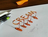 3D Lettering with Parallelpen-Brushpen&Pencil - Part 4