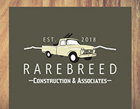 Rarebreed Construction & Associates Brand