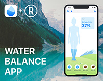Waterbalance: drink tracker for iOS and Android