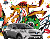 Toyota Hybrid - Illustration Series