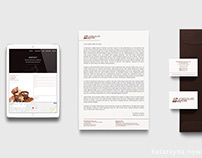 Logo, CI and webpage design for Chocolate&more brand