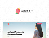 Ayurwellness Website UI design | Tecort Innovations